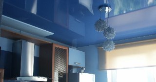 Натяжной потолок на кухню Курчатов, цена от 6439 руб.