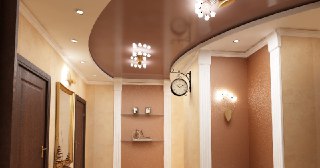 Натяжной потолок в прихожую Курчатов, цена от 5331 руб.