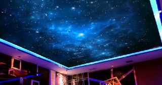 Натяжной потолок звездное небо Курчатов, цена от 5362 руб.
